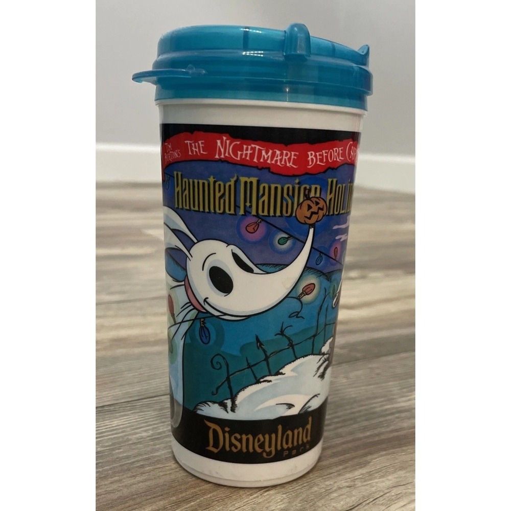 Disneyland Haunted Mansion The Nightmare Before Christmas Reusable Mug Lid 2004